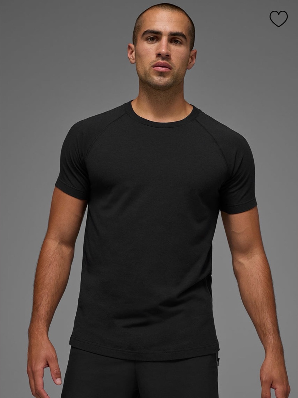4TH RESTOCK ALO Yoga Men's “Vapor” Crewneck Short Sleeve Shirt (L)